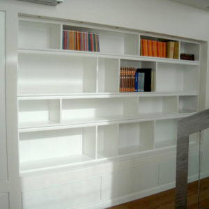 Falegnameria Arrigo | Falegnameria Brescia | Dettaglio Libreria in legno